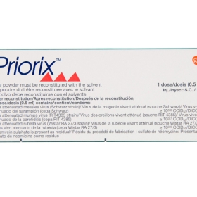 Vắc xin Priorix (sởi, quai bị, rubella của GSP, Bỉ)